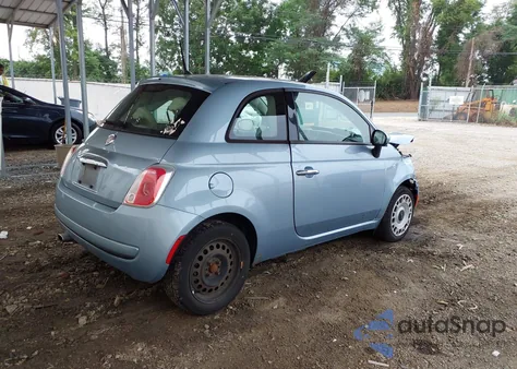 2015 Fiat 500 Pop from USA, damaged, VIN 3C3CFFAR5FT537197